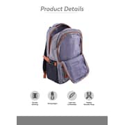 Para John Travel Laptop Backpack 18’’ Grey