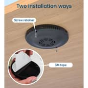 Choetech Long Range Invisible Under Table Wireless Charger Black