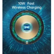 Choetech Long Range Invisible Under Table Wireless Charger Black