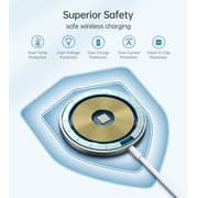 Choetech Long Range Invisible Under Table Wireless Charger Black