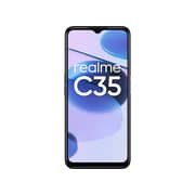 Realme C35 RMX3511 4GB RAM 128GB Dual SIM Smartphone Glowing Black - Middle East Version