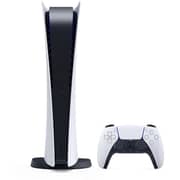 Sony PlayStation 5 Digital Console White - Middle East Version + Horizon Voucher Bundle