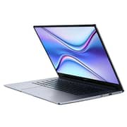 HONOR MagicBook X15 (2020) Laptop - 11th Gen / Intel Core i3-1115G4 / 15.6inch FHD / 8GB RAM / 256GB SSD / Shared Intel UHD Graphics / Windows 11 Home / English & Arabic Keyboard / Space Grey / Middle East Version - [NobelDR-WDH9D]