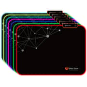 ميشان مسند ماوس للألعاب LED RGB أسود