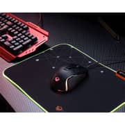 ميشان مسند ماوس للألعاب LED RGB أسود