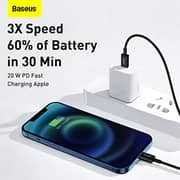 Baseus Superior Series USB-C To Lightning Cable 2m Black