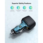 Ravpower 60W 2 Port Car Charger Black