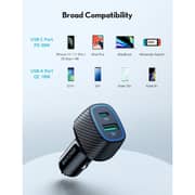 Ravpower 60W 2 Port Car Charger Black