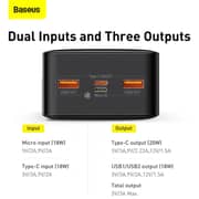 Baseus 30000 Mah Bipow Digital Display Portable Charger 20w Power Bank Black