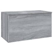 Vidaxl Storage Chest Grey Sonoma 84x42x46 Cm Engineered Wood