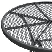 Vidaxl Garden Table 80x72 Cm Expanded Metal Mesh Anthracite