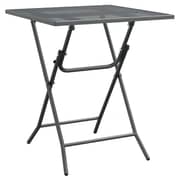 Vidaxl Garden Table 60x60x72 Cm Expanded Metal Mesh Anthracite