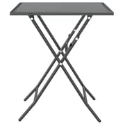 Vidaxl Garden Table 60x60x72 Cm Expanded Metal Mesh Anthracite