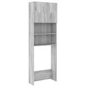 Vidaxl Bathroom Cabinet Grey Sonoma 64x25.5x190 Cm