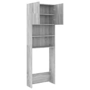 Vidaxl Bathroom Cabinet Grey Sonoma 64x25.5x190 Cm