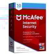 Free McAfee Antivirus 10 Devices 1 Year Subscription