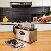 Geepas Deep Fryer 2180W GDF36015 Silver/Black