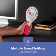 Geepas Rechargeable Handheld Mini Fan - GF9617