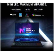 ASUS ROG Zephyrus Duo 16 (2022) Gaming Laptop - AMD Ryzen 9-6900HX / 16inch QHD+ / 32GB RAM / 2TB SSD / 16GB NVIDIA GeForce RTX 3080 Ti Graphics / Windows 11 Home / English & Arabic Keyboard / Black / Middle East Version - [GX650RX-LO192W]