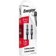 Energizer AUX Cable 1.5m Black