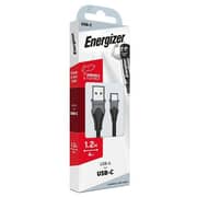 Energizer Two Tone USB-C Cable 1.2m Black
