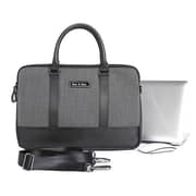 Max & Max York Slim Hand Bag Black 15inch