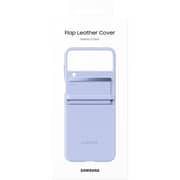 Samsung Flap Leather Cover Serenity Purple Flip 4