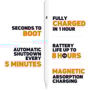Fitit Wireless Charging Stylus Pen White