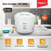 Impex 1.8L Rice Cooker - RC2803