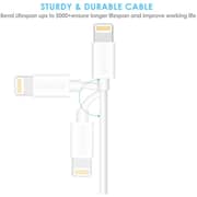 Choetech USB-A To Lightning Cable 1.8m White