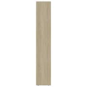 Vidaxl Book Cabinet Sonoma Oak 36x30x171 Cm Engineered Wood