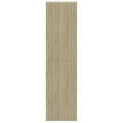 Vidaxl Book Cabinet/room Divider Sonoma Oak 155x24x160 Cm Engineered Wood