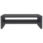 Vidaxl Monitor Stand Grey 42x24x13 Cm Engineered Wood
