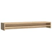 Vidaxl Monitor Stand Sonoma Oak 100x24x13 Cm Engineered Wood