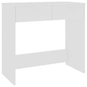 Vidaxl Desk White 80x40x75 Cm Engineered Wood