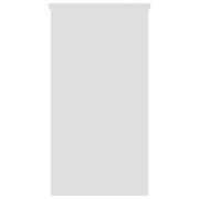 Vidaxl Desk White 80x40x75 Cm Engineered Wood