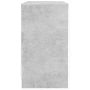 Vidaxl Desk Concrete Grey 90x40x72 Cm Engineered Wood
