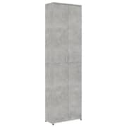 Vidaxl Hallway Wardrobe Concrete Grey 55x25x189 Cm Engineered Wood