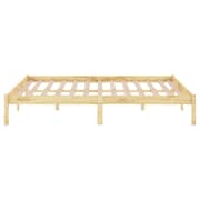 Vidaxl Bed Frame Solid Pinewood 180x200 Cm 6ft Super King Uk