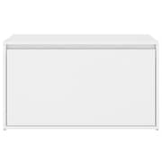 Vidaxl Hall Bench 80x40x45 Cm White Engineered Wood