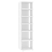 Vidaxl Shoe Cabinets 2 Pcs White 25x27x102 Cm Engineered Wood