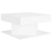 Vidaxl Coffee Table White 57x57x30 Cm Engineered Wood