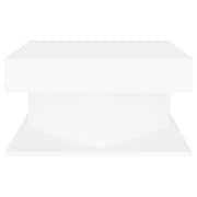 Vidaxl Coffee Table White 57x57x30 Cm Engineered Wood