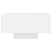 Vidaxl Coffee Table White 60x60x31.5 Cm Engineered Wood