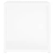 Vidaxl Side Table White 33x33x34.5 Cm Engineered Wood