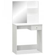 Vidaxl Dressing Table Engineered Wood 75x40x141 Cm White