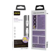 Aspor USB-C To USB-C Cable 1m White