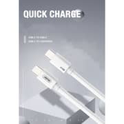 Aspor USB-C To USB-C Cable 1m White