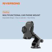 Riversong Flexiclip Car Holder Black