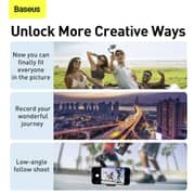 Baseus 4500mAh Handheld Folding 3-Axis Gimbal Stabilizer for Smartphones Video, Vlog Pocket Phone
